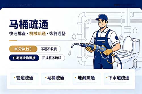 嘉兴马桶疏通