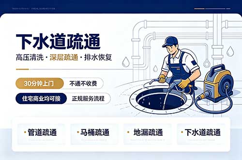 嘉兴下水道疏通