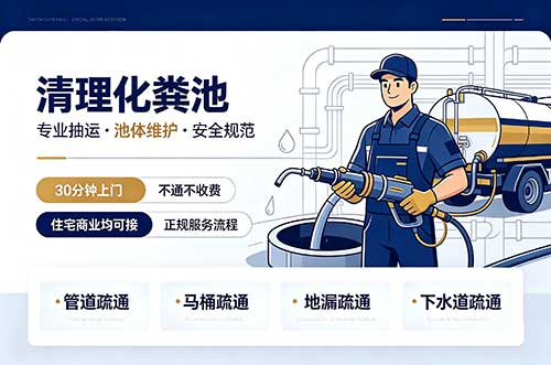 嘉兴清理化粪池
